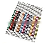 Thinkmax Hot Sale New 12 Color Automatic Rotating Colorful Eye Shadow Pen Liner 12 color/box