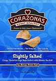 CORAZONAS Heart Healthy Snacks Slightly Salted, 1 Ounce Bags (Pack of 24)