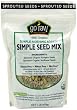 Go Raw Freeland Live Sprouted Seeds, Simple Mix, 16-Ounce Bags (Pack of 2)