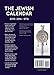 The Jewish Calendar 2015-2016: Jewish Year 5776 16-Month Engagement Calendar