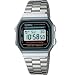 Casio #A168W-1 Men's Electro Luminescence Digital Chronograph Alarm Watch