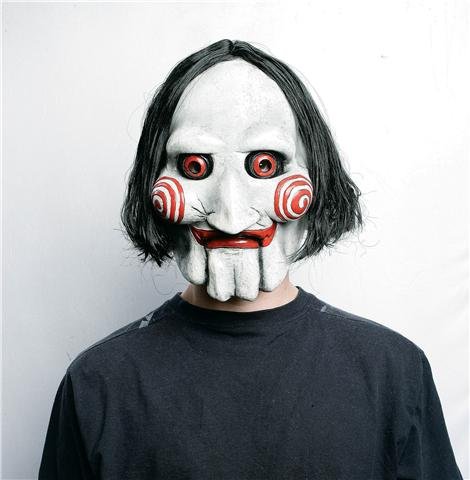 NEW SAW PUPPET VINYL MASK