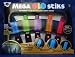 Oglo Mega Glo Stick Reusable Glow in the Dark Light Sticks - Halloween