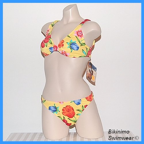 UjENA Vibrant Floral Print Bikini (Size LL)