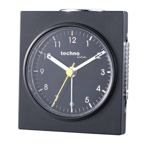 Technoline Geneva Q Quarzwecker schwarz Preisvergleich
