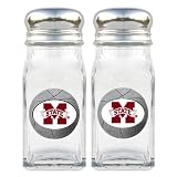 Mississippi State Bulldogs Basketball Salt/Pepper Shaker Set - NCAA College Athletics - Fan Shop