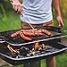 Griller PRO Grill Mats Set of 3 - High Quality, Thick, Non-Stick, Heat Resistant, Dishwasher Safe and Reusable - For Use On Gas, Charcoal and Electric BBQ Grills - Lifetime Guarantee