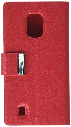 ZTE Source(N9511) FITTING CASE WITH CLIP AND CREDIT CARD SLOP! (NEW ITEM) (Red)