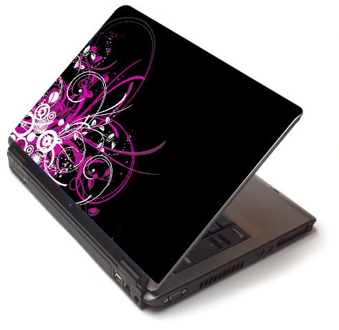 Pink pizzazz 2 - Toshiba Lapjacks skin to fit 15" Laptops