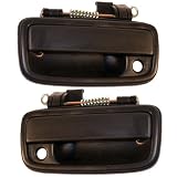 1995-2004 Toyota Tacoma Pickup Truck Front Outside Outer Exterior Black Door Handle... by Aftermarket