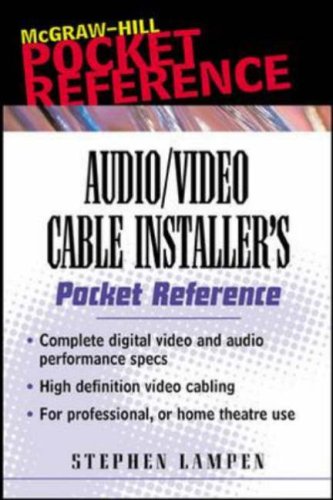 Audio/Video Cable Installer's Pocket Guide (McGraw-Hill Pocket Reference) under The Books Store
