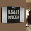 La Crosse Technology Ws-8117U-It Atomic Wall Clock With Indoor And Outdoor Temperature And Moon Phase