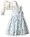 Laura Ashley London Girls' Floral Dress with Jacket