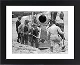 Framed Prints of Mixing Concrete from Mary Evans