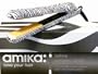 Amika Ceramic Zebra 1.5" Flat Iron Amica W Temp Control