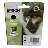 Epson T0891 Cartouche d'encre d'origine 1 x noir 180 pagespar Epson