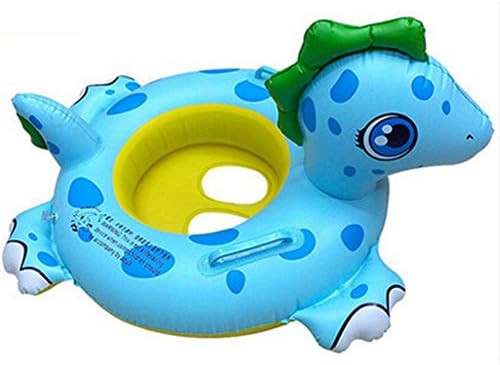 Baby Pull Toy Swimming Pool Inflatable Float Ring Washbowl with Steering and Wheel Horn Ty323