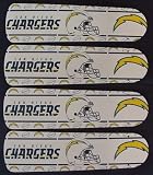 Ceiling Fan Designers 42SET-NFL-SAN NFL San Diego Chargers Football 42 In. Ceiling Fan Blades ONLY