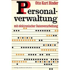 Personalverwaltung mit elektronischer Datenverarbeitung