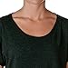 Next Level Apparel Women's Tri-Blend Dolman Top, Black Heather, X-Large