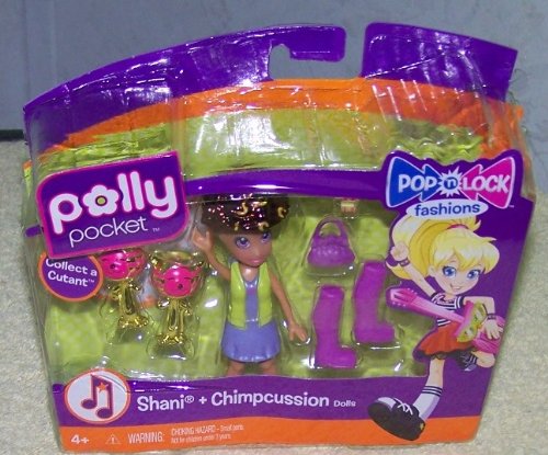 Polly Pocket Pop n Lock *Shani & Chimpcussion* Cutant