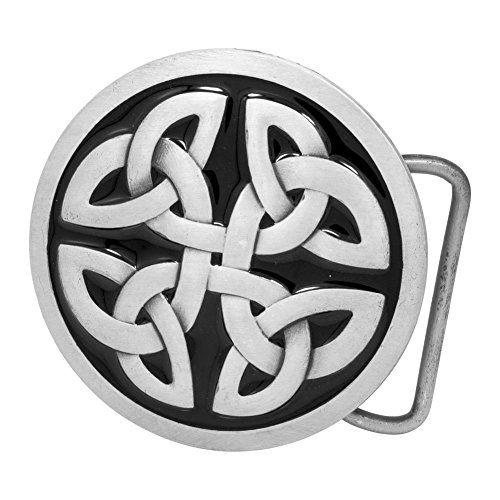Buckle Rage Adult Mens Celtic Cross Knot Mystic Circle Goth Intwine Belt Buckle