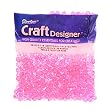 Faceted Beads, 6mm, Pink Trans, 480pc Pkg