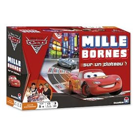 Dujardin - 59009 - Jeu de soci�t� - 1000 Bornes - Cars 2 - Plateau