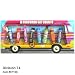 Hershey's Favorites 8 pc. Flavored Lip Balm Peace & Love Bus Set - (Hershey's, Bubble Yum, Reese's,