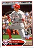 2012 Topps Opening Day Baseball #161 Hunter Pence Philadelphia Phillies - ENCASED Trading Card