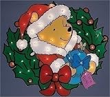30 Disney Winnie The Pooh Lighted Christmas Wreath Yard Art