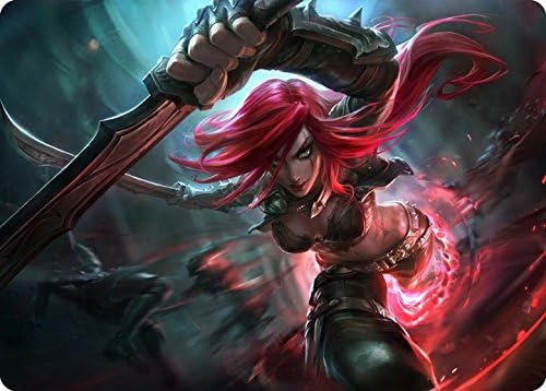 Always live at home Sinister Blade Katarina mouse pad lol pad mouse League laptop mousepad best seller gaming padmouse gamer of Legends keyboard mat