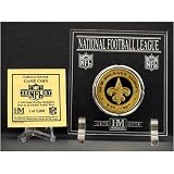 Highland Mint New Orleans Saints 24Kt Gold Game Coin