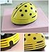 niceeshop(TM) Electric Table Vacuum Cleaner Mini Dust Cleaner Yellow Beetles Prints Design