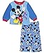 Disney Baby Mickey Mouse 2-Piece Fleece Pajama Set, Blue, 18 Months