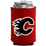 NHL Calgary Flames Red Collapsible Can Coolie
