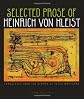 Selected Prose of Heinrich von Kleist