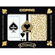 Copag Bridge 1546 Jumbo Index Plastic Playing Cards (Black/Gold)