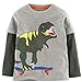Baby Box Little Boys' kids long sleeve dinosaur T-Shirts
