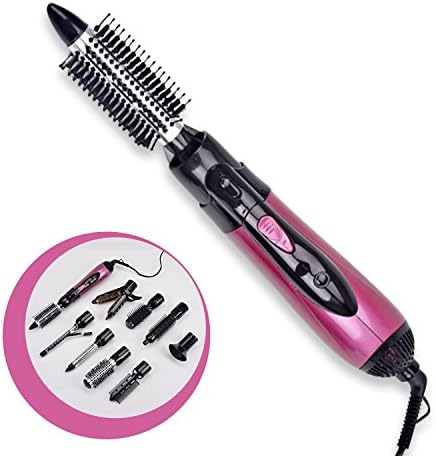 Hot Air Styler - Multifunction 10 in 1 Professional Beauty Styling Tools - Hair Straightening Brush - Curler and Straightener All in One