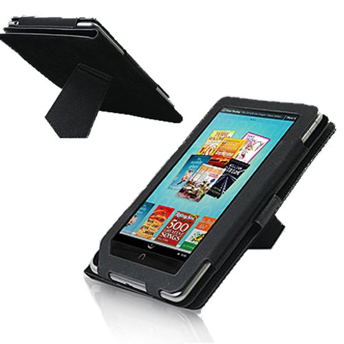 Khomo Deluxe Synthetic Leather Case  Stand for 