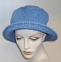 Denim Hat Medium Brim