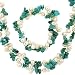 Pearl Freshwater Cultured White Turquoise Natural Stone Necklace 44