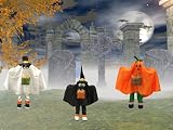 Set of 3 Spooky Trick Or Treat Kids Halloween Decorations 39