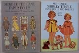 Lot of 2 Paper Dolls books: More Lettie Lane Paper Dolls AND Authentic Shirley Temple Paper Dolls and Dresses