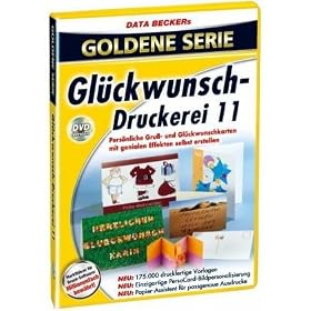 Goldene Serie Gl�ckwunsch-Druckerei 11