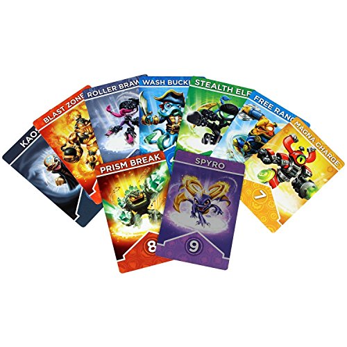 Skylanders GIANTS War Playing Card Game Deck with 4 Metallic Cards, 2 Decks