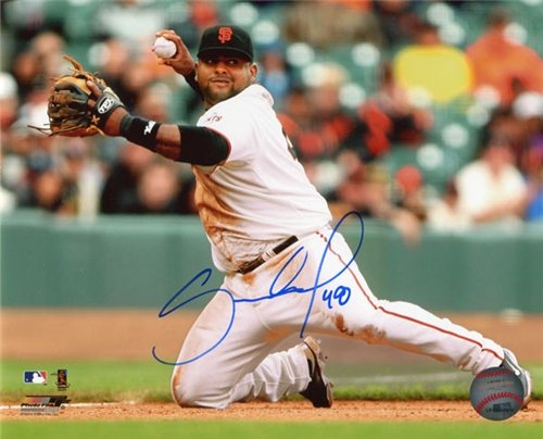 Pablo Sandoval Autographed/Hand Signed San Francisco Giants Baseball 8x10 Photo