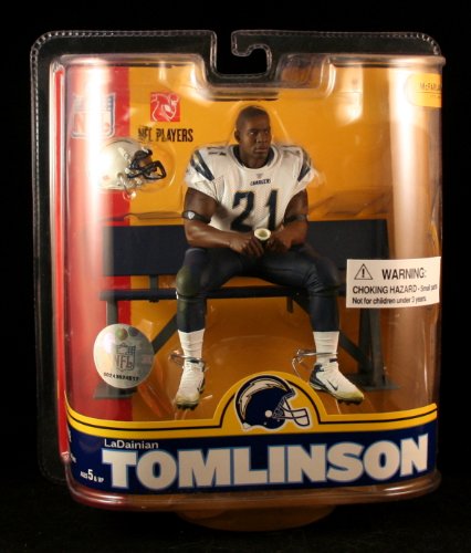 McFarlane Toys NFL Sports Picks Series 16 Action Figure LaDainian Tomlinson (San Diego Chargers) White Jersey Variant