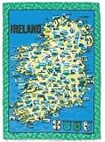 Irish Map Tea Towel